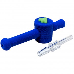 Reclaimer Honeywing Dipper W/ Silicone Jar 10MM Qtz Tip [WSG1008]
